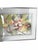 1989 Signed Abstract Floral Watercolor in New Silver-Tone Frame For Sale - Image 13 of 16