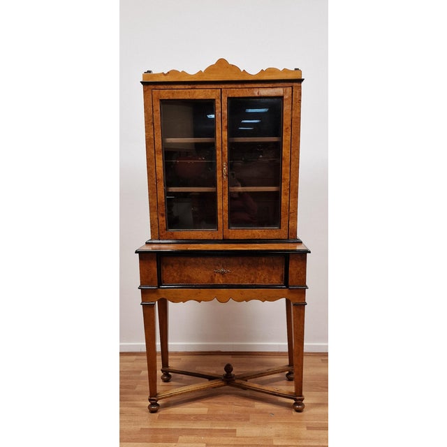 Small Austrian Display Cabinet, Late 19th Century For Sale - Image 12 of 12