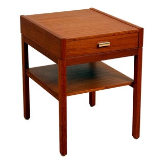 Swedish Bedside Tables in Teak, 1950s, Set of 2 For Sale