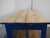Blue Vintage Worktable in Fir, 1970s For Sale - Image 8 of 11