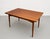 Danish Mid Century Modern TEAK Expandable DINING TABLE with two hidden leaves in a lovely streamlined size, perfect for...