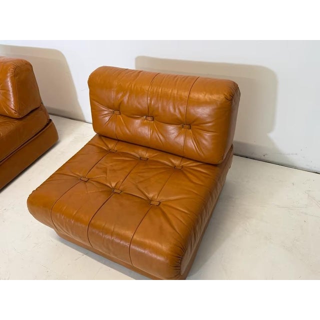 Daybed and Lounge Chairs in Leather from Wittmann, Set of 3 For Sale - Image 18 of 18