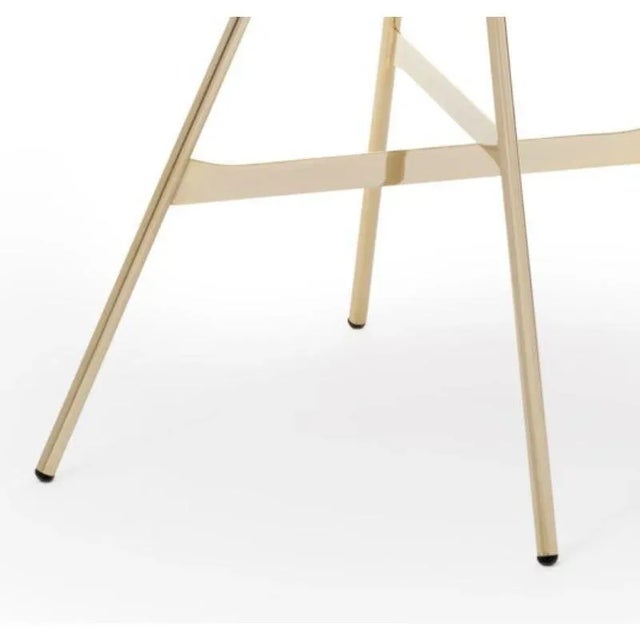 Tria Chairs in Gold by Colé Italia, Set of 4 For Sale - Image 6 of 11