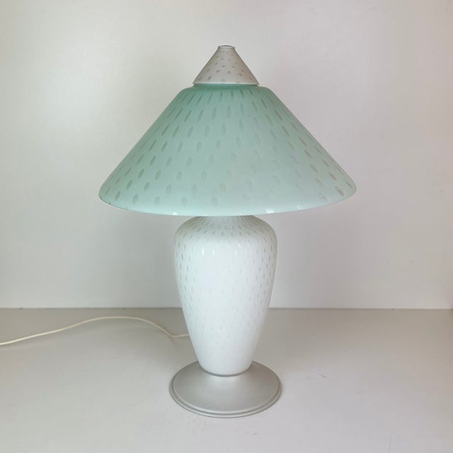 Murano Glass Table Lamp, 1990s For Sale - Image 14 of 16