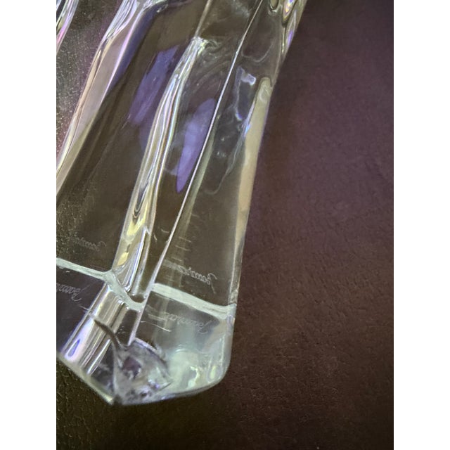 Baccarat Crystal 12” Sculpture For Sale - Image 9 of 18
