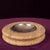Round Italian Travertine Ashtray with Removable Metal Dish, 1970 For Sale - Image 4 of 12