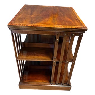 Antique Revolving Bookcase, 1890s For Sale