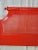 Mid 20th Century Vintage Bali Hai Faux Bamboo Cane Twin Headboard by Henry Link- Newly Painted Flirt Red by Behr For Sale - Image 5 of 11