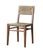 Matthew Izzo Home Brutus Elm Wood and Knit Raffia Dining Chair For Sale - Image 4 of 4