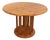 Vintage Scandinavian Round Dining Table in the style of Rainer Daumiller, 1960s For Sale