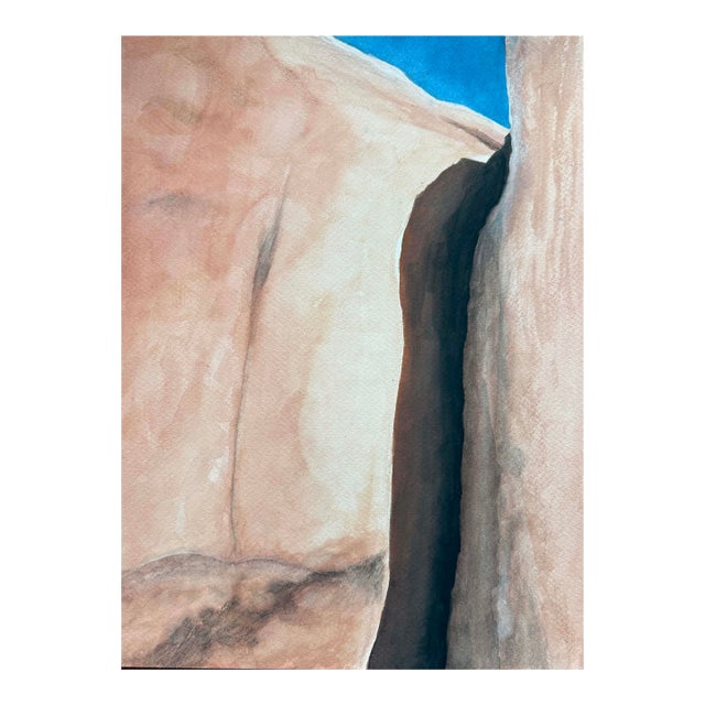 Joshua Wall, Original Watercolor Painting by Roxanne Ritzel For Sale