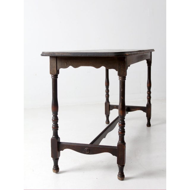 Antique Console Table For Sale - Image 9 of 12