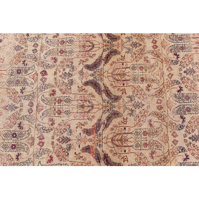 Early 20th Century Persian Kirman Rug For Sale In New York - Image 6 of 9