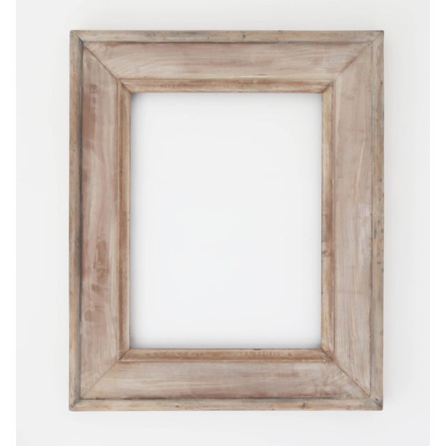 Wonderful plain Georgian style picture or mirror frame Bleached tropical hardwood The measurement given below is the...
