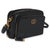 Contemporary Black Grained Calfskin Caro Double Pouch For Sale - Image 3 of 9