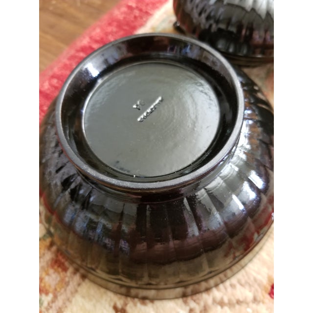 Black Antique Hackwood Black Basalt Tea Set For Sale - Image 8 of 12