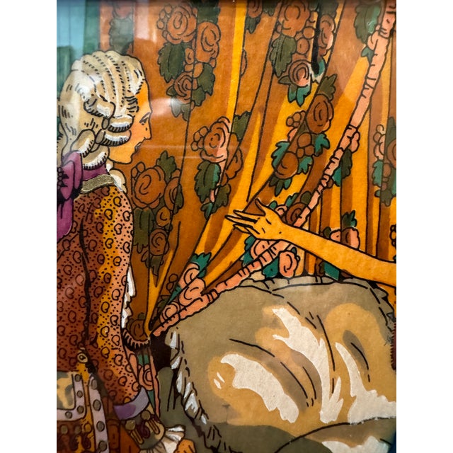 Vintage French Print From Les Liaisons Dangereuses by Artist, Maurice ...