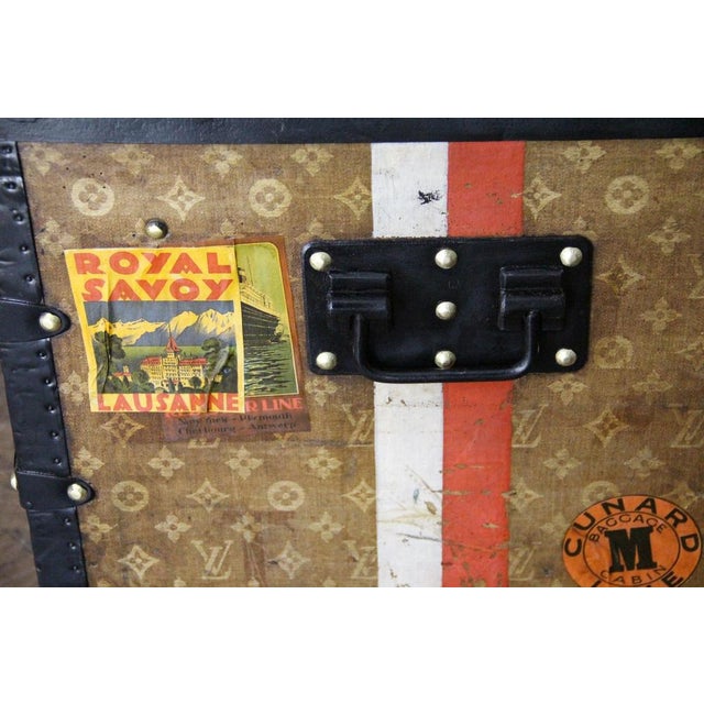 Trunk in Woven Canvas by Louis Vuitton, 1890 For Sale - Image 10 of 18