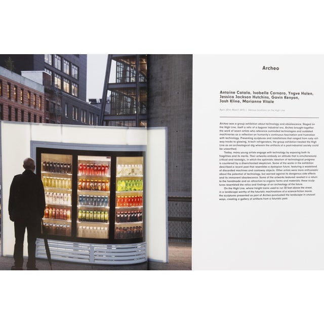 High Art, Public Art on the High Line, edited by Cecilia Alemani. Softcover book, published in 2015 by Skira Rizzoli...
