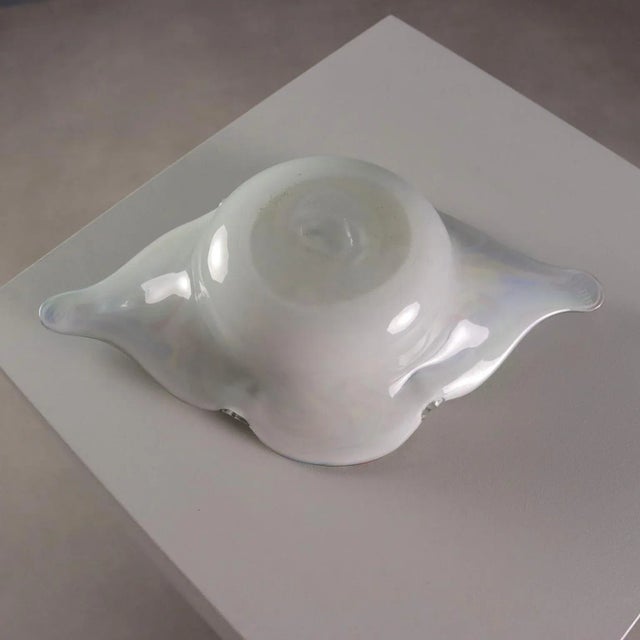 Glass Murano Glass Centerpiece For Sale - Image 7 of 8