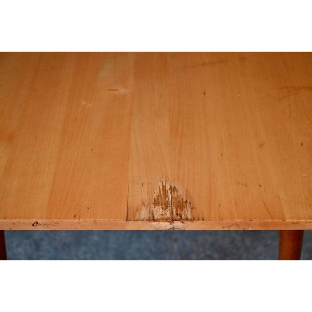 Country Square Bistro Table, 1950s For Sale - Image 14 of 15