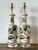 This elegant pair of vintage table lamps beautifully marries traditional botanical motifs with a touch of sophisticated...