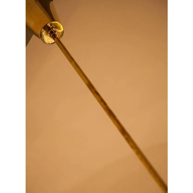 Gold Ceiling Lamps by Rupert Nikoll, 1950s, Set of 3 For Sale - Image 8 of 9