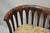 Wood Antique Victorian Carved Mahogany Paw Foot Barrel Back Settee Loveseat Sofa For Sale - Image 7 of 16
