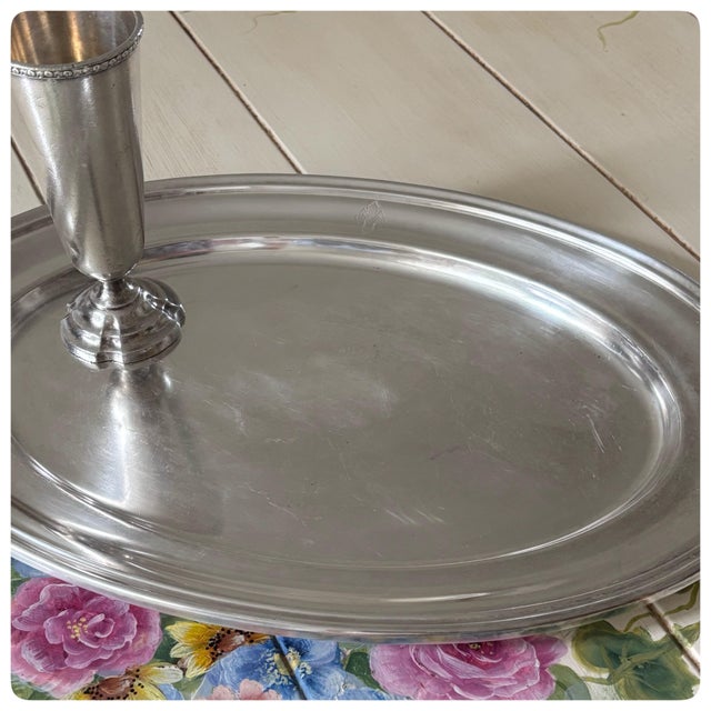 Antique Silver Platter Midday Club Hotel For Sale - Image 10 of 11