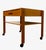 Mid-Century Modern Vintage Danish Modern Rolling Side Table With Drawer and Lower Shelf For Sale - Image 3 of 11
