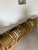 Scalloped Carved Turned Danish Oak Henning Kjærnulf Style Sofa Couch Olive Wool For Sale - Image 15 of 16