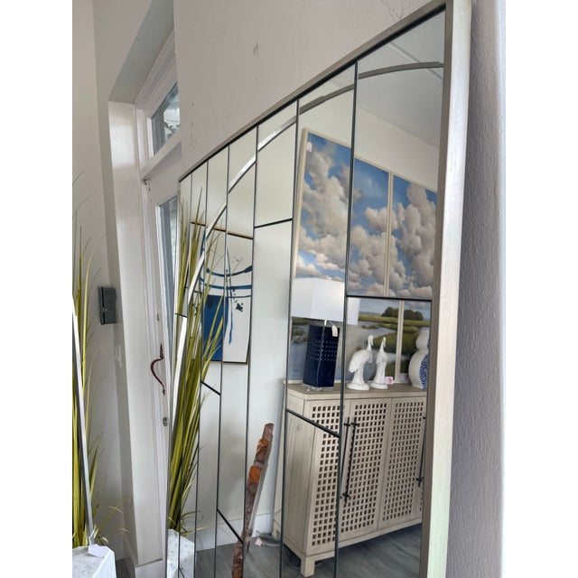 Take your decor to new limits when you add this sophisticated and glamorous mirror. Inspired by subway tiles with the...