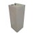 Contemporary Minimalist Cement Resin Pedestal Stand For Sale - Image 3 of 4