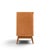 Heywood-Wakefield Heywood Wakefield Mid Century Champagne Tambour Door Sideboard Credenza With Hutch For Sale - Image 4 of 12