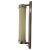 Glass Bauhaus Big Chrome Milk Glass Wall Lamp, 1930s For Sale - Image 7 of 7