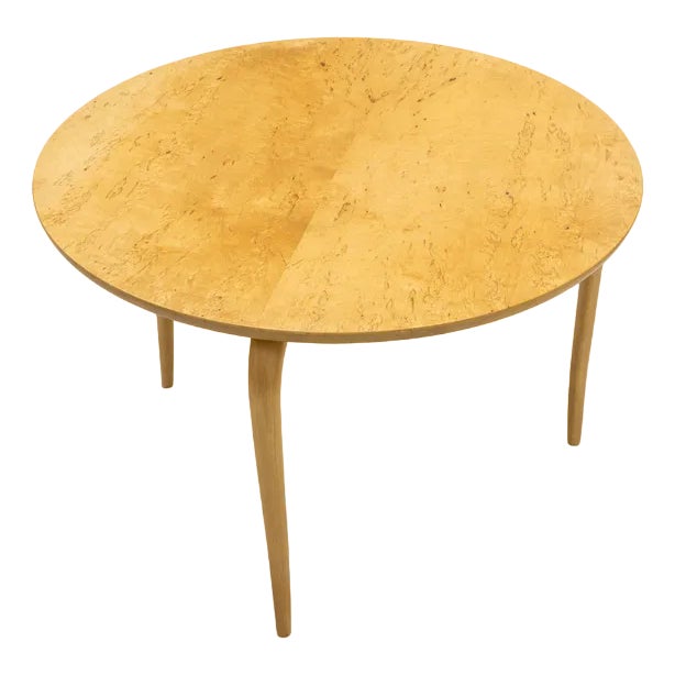 Burl Birch Annika Table by Mathsson For Sale