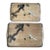 2 Vintage Mid-Century Hand Painted Cranes Wood Nesting Trays Made in Japan For Sale