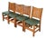 Gustav Stickley Antique Mission Oak Arts & Crafts Dining Chairs, Set of Four For Sale