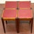 Animal Skin French Modern Stacking Tables in the Style of Jacques Adnet France Circa 1960s For Sale - Image 7 of 11