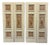 Two Pair of Antique Italian Hand Painted Double Wing Doors For Sale