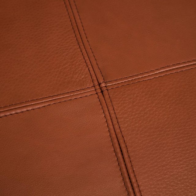 Brown Set of Le Bambole Lounge Chair and Ottoman by Mario Bellini for B&B Italia, 1972 For Sale - Image 8 of 14