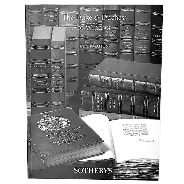 English Duke and Duchess of Windsor February 1998 Auction Catalog - 3 Volumes in Slipcase For Sale - Image 3 of 11