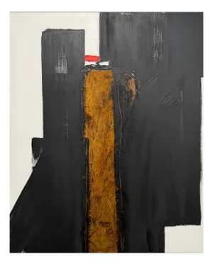 Kardesch, Gate B2, Oil Paint