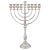 Metal Modern Sterling Menorah For Sale - Image 7 of 7