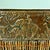 1980s Vintage Boho Chic Safari Coastal Tole Elephant, Monkey & Giraffe Faux Wood Bamboo Wastebasket For Sale - Image 12 of 16