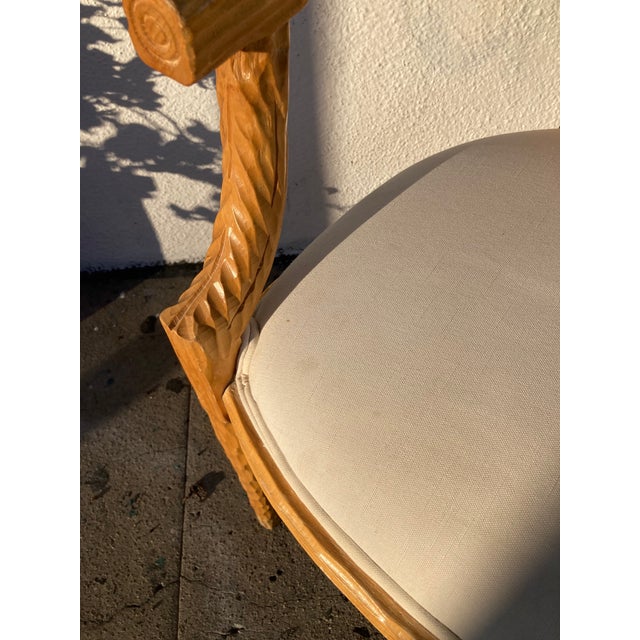 Faux Bois Fauteuils Arm Chairs - A Pair of -A For Sale - Image 13 of 13