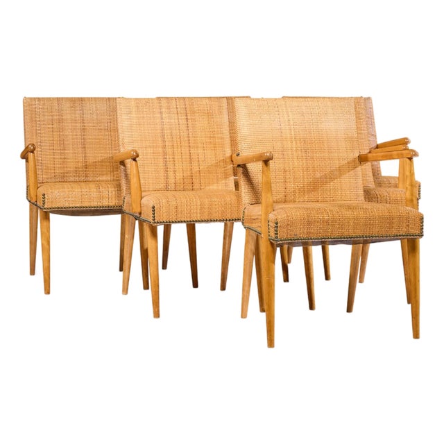 Robsjohn Gibbings for Widdicomb Mid Century Dining Chairs - Set of 6 For Sale