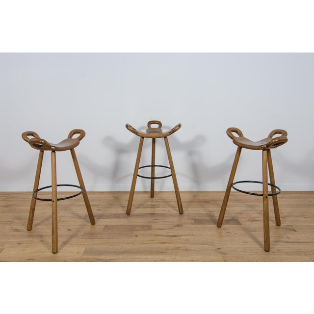 Brutalist Spanish Marbella Bar Stool, 1970s For Sale - Image 15 of 18