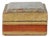 1960's Italian Florentine Gilt Wood Trinket Box With Marble Lid Inset For Sale