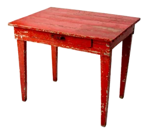 Antique Desk With Cash Drawer